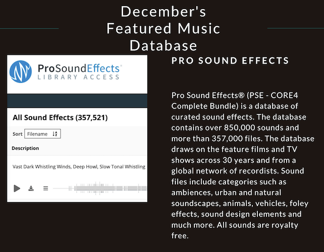 sound effects
