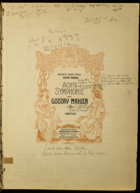 Title Page_Mahler's 8th
